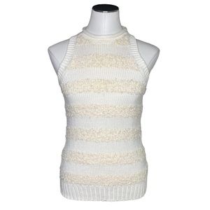 10 Crosby Derek Lam Textured Sleeves Sweater Top